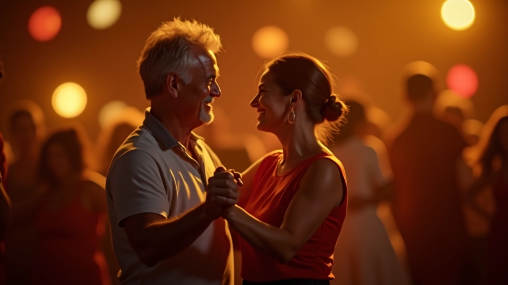 Experienced bachata instructor leading a class